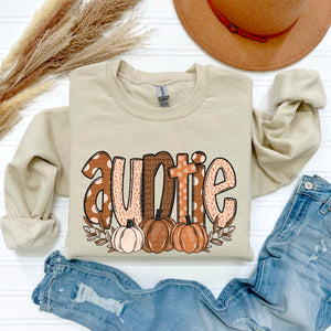 Aunt/Auntie Fall tshirt