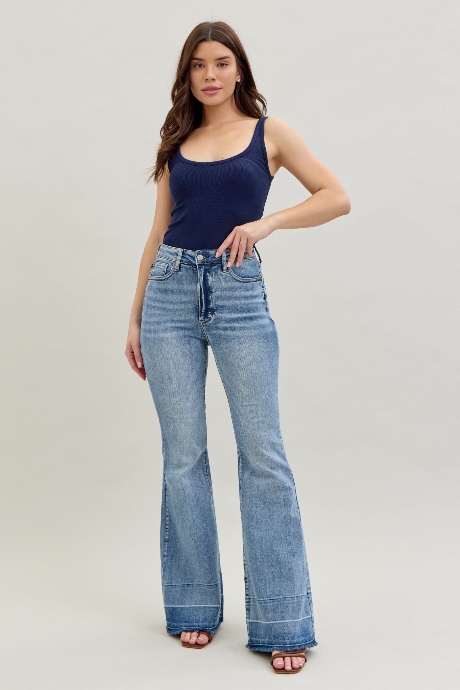 Judy Blue High Rise Tummy Control Flare