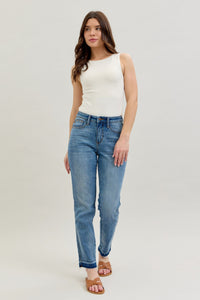 Judy Blue Mid Rise Boyfriend Fit Light