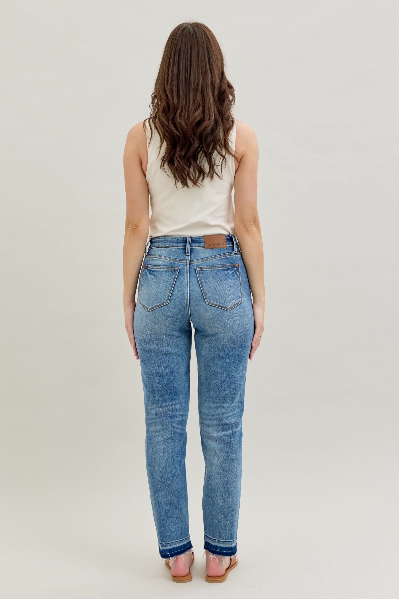 Judy Blue Mid Rise Boyfriend Fit Light